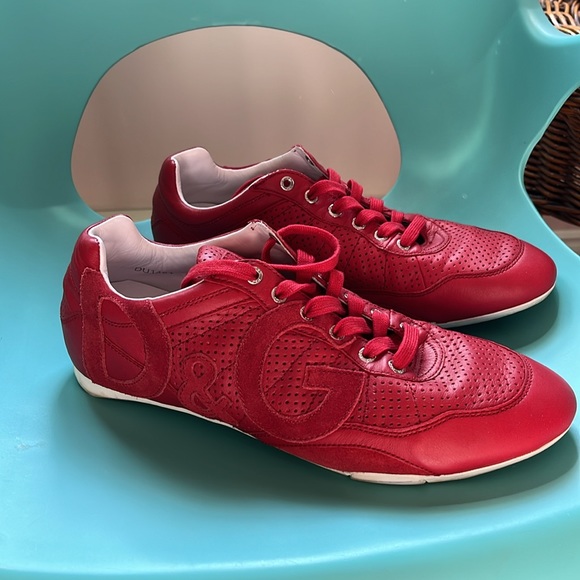 RARE Sneakers Dolce & Gabbana red size 41 EU - Picture 2 of 7
